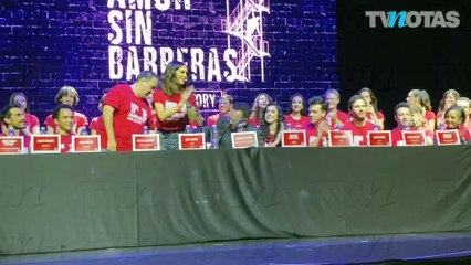 Presentación del elenco del musical "Amor sin barreras" I TV Notas
