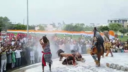 भोले की बरात में नाचे बाराती