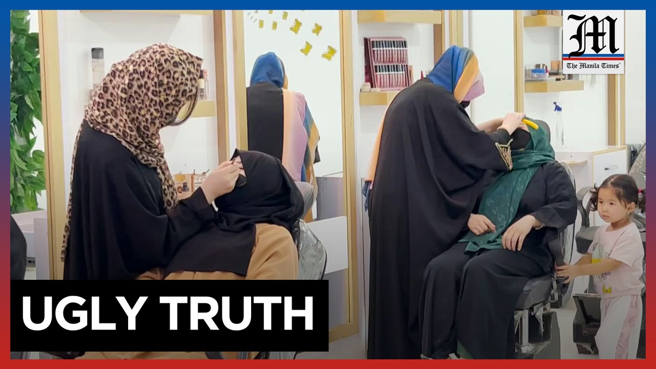 Afghan women react to beauty parlors' ban