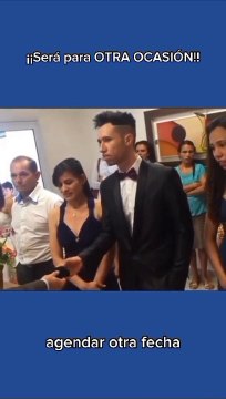 ¿Una señal? : Juez cancela boda por broma de la novia en el registro civil