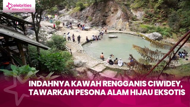 Indahnya Kawah Rengganis Ciwidey, Tawarkan Pesona Alam Hijau Eksotis