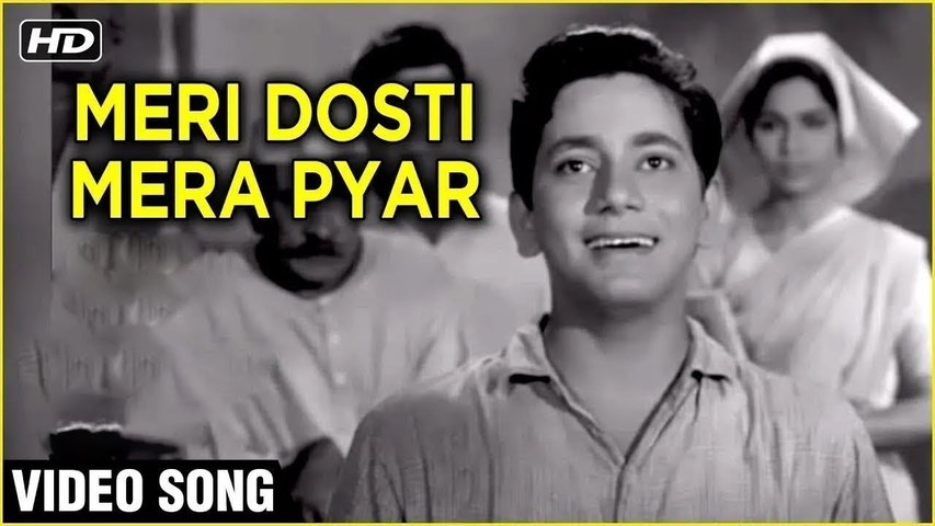 Meri Dosti Mera Pyar Video Song | Dosti | Mohammad Rafi Hit Songs | Laxmikant Pyarelal