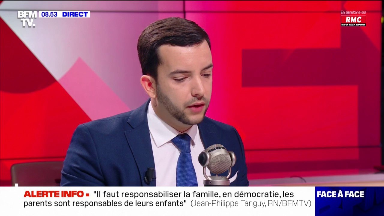 Jean-Philippe Tanguy (RN): "L'État ne peut plus se faire respecter parce qu'il est menotté en permanence par des conventions internationales"