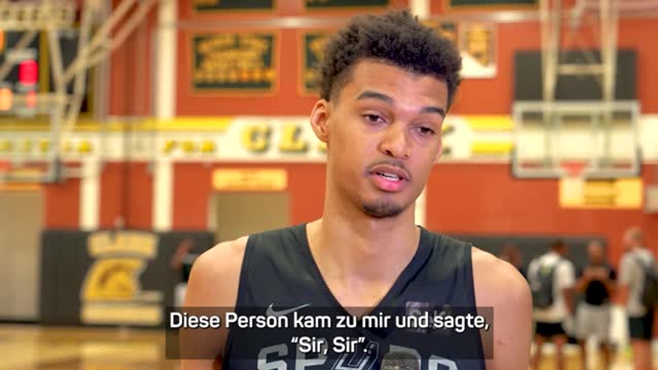 Ohrfeige für britney spears? das sagt wembanyama