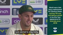 'I'm the first to score 100 on holiday' jokes resurgent Marsh