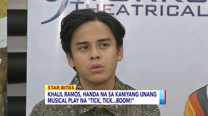 Khalil Ramos, handa na sa kaniyang unang musical play na "Tick, Tick...Boom!"  | BT
