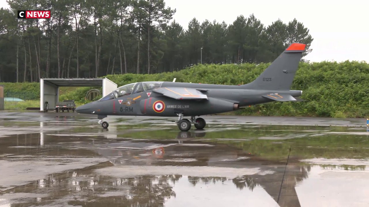 14-Juillet : CNEWS prêt à décoller dans un Alpha Jet