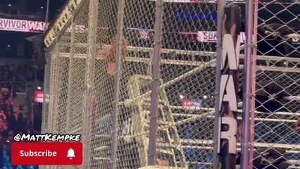 Becky Lynch Wins Women’s WarGames with Leg Drop off Steel Cage!