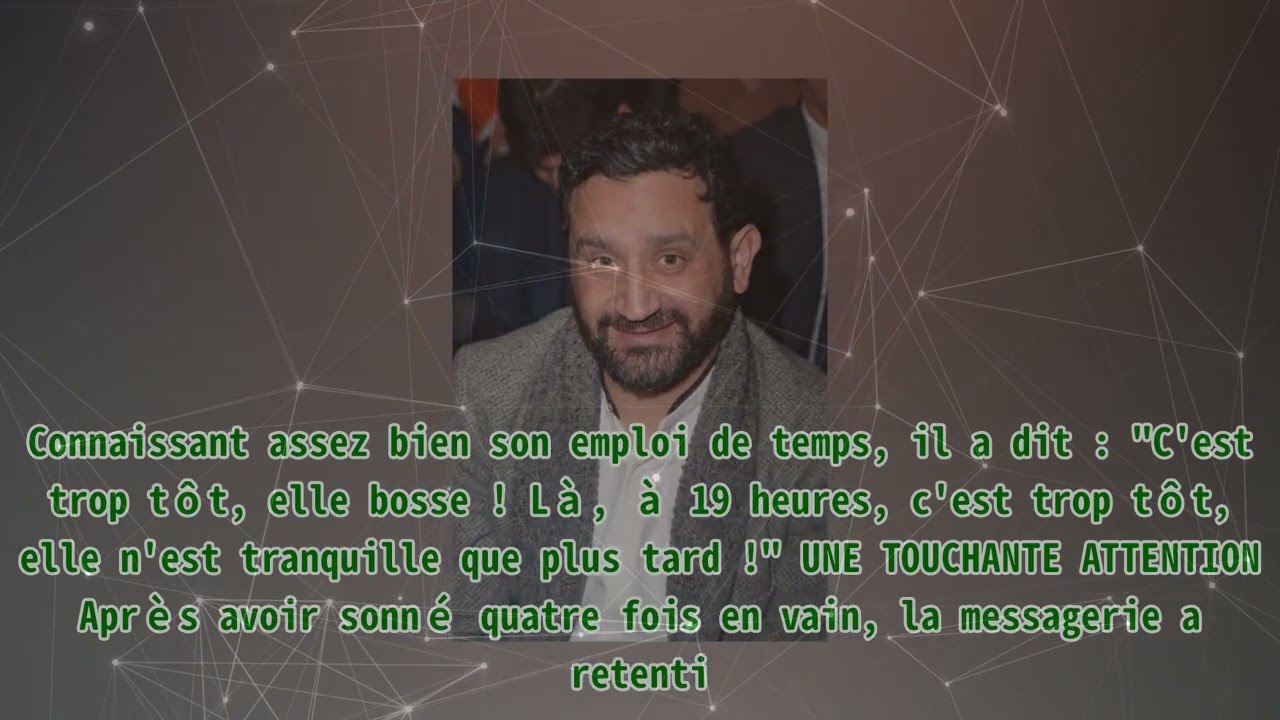 Cyril Hanouna appelle Brigitte Macron en direct...
