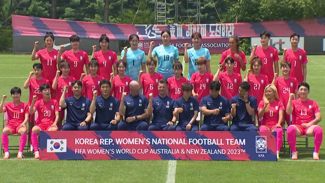 마지막 준비 모두 마친 여자축구 대표팀...벨 감독 보완점 찾겠다 / YTN
