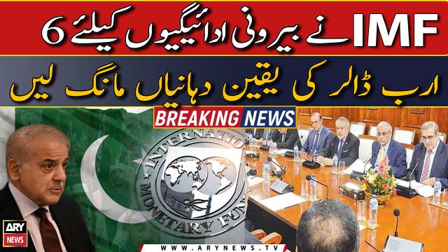 IMF seek assurances of $6 billion for external payments