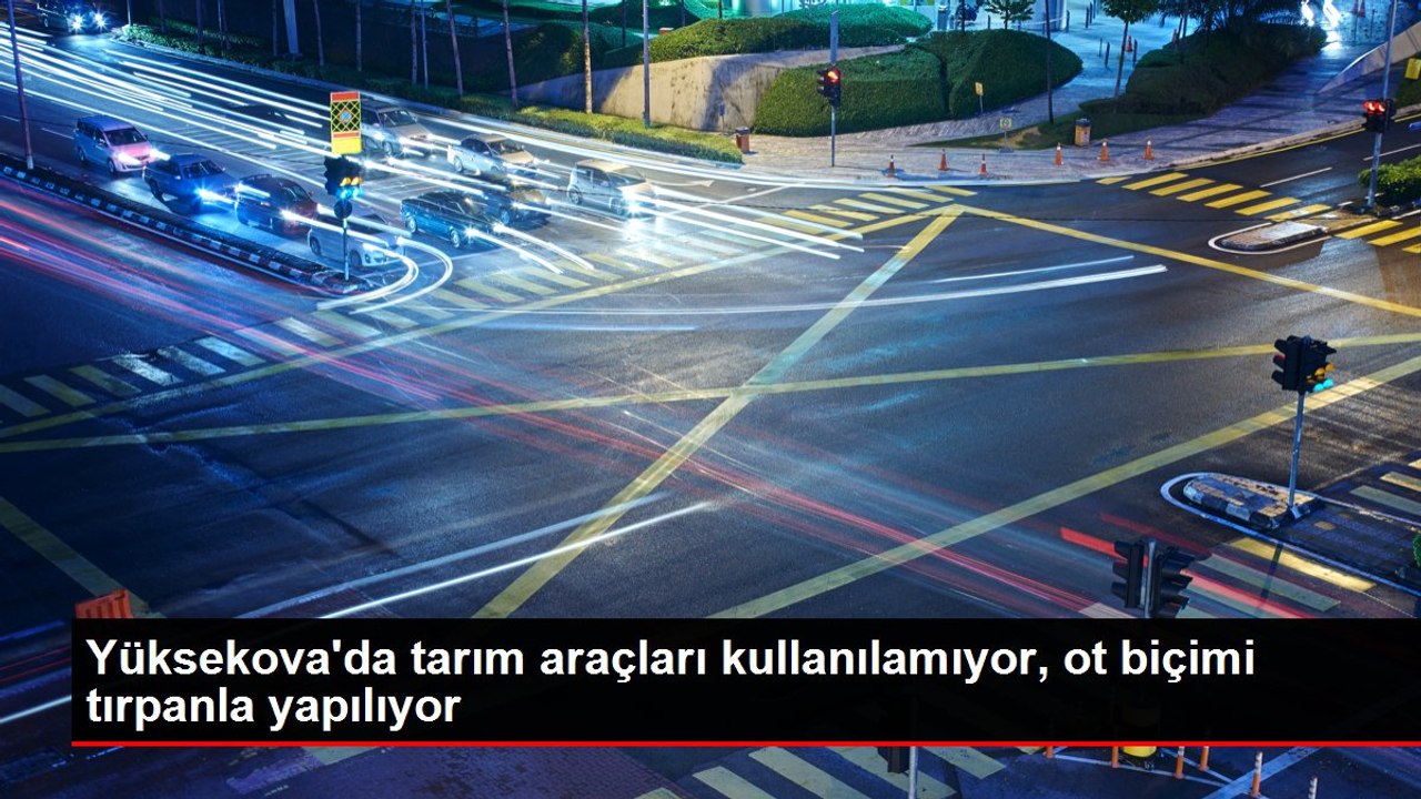 Yüksekova'da tarım araçları kullanılamıyor, ot biçimi tırpanla yapılıyor