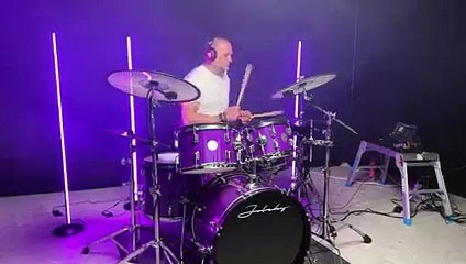 Lisburn man Ali Brown hopes to break a world record by drumming for 150 hours