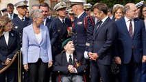 Suivez en direct l'hommage d'Emmanuel Macron à Léon Gautier, dernier héros français du Débarquement