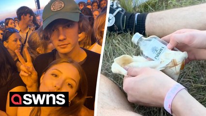 Student sneaks vodka into a festival in a TORTILLA