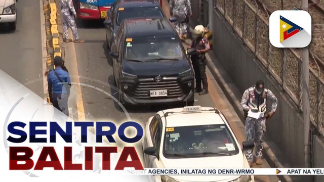 Ilan pang mga pribadong sasakyan na nahuling dumadaan sa EDSA Busway, tinekitan ng I-ACT