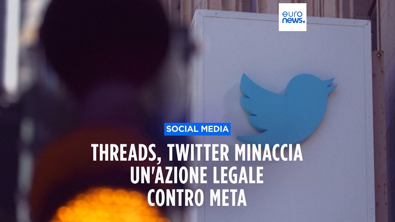Threads, Twitter minaccia un'azione legale contro Meta
