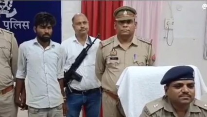 एटा: शिक्षका से हुई लूट का पुलिस ने किया खुलासा, लुटेरे को भेजा जेल