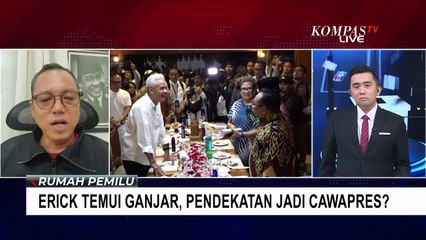 Download Video: Hampiri & Bawakan Makanan bagi Ganjar Pranowo, Apakah Erick Thohir Lakukan Pendekatan Jadi Cawapres?