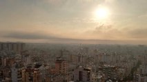 Antalya’yı nem bulutları kapladı