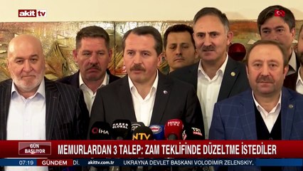 Memurlardan 3 talep; Zam teklifinde düzeltme istediler
