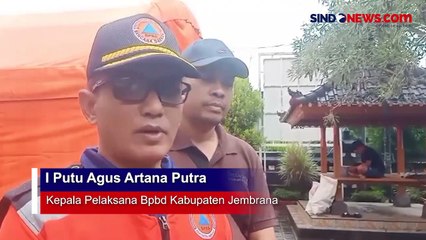Jembrana DiKepung Banjir, Arus Lalu Lintas Denpasar-Gilimanuk Lumpuh