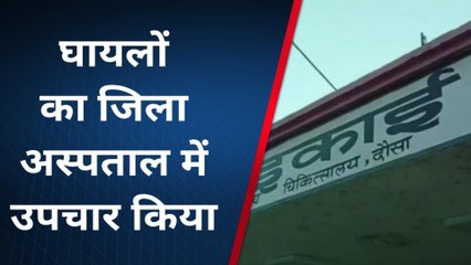 दौसा: लालसोट रोड बनियाना मोड़ के पास बाइक अनियंत्रित होने से बाइक सवार दो व्यक्ति हुए घायल
