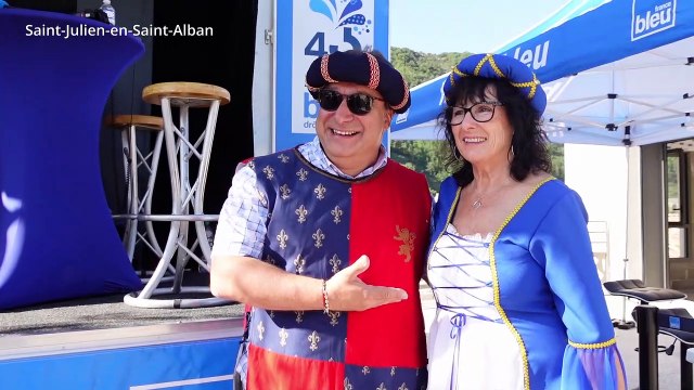 Bon anniversaire France Bleu Drôme Ardèche (à Saint-Julien en Saint-Alban)