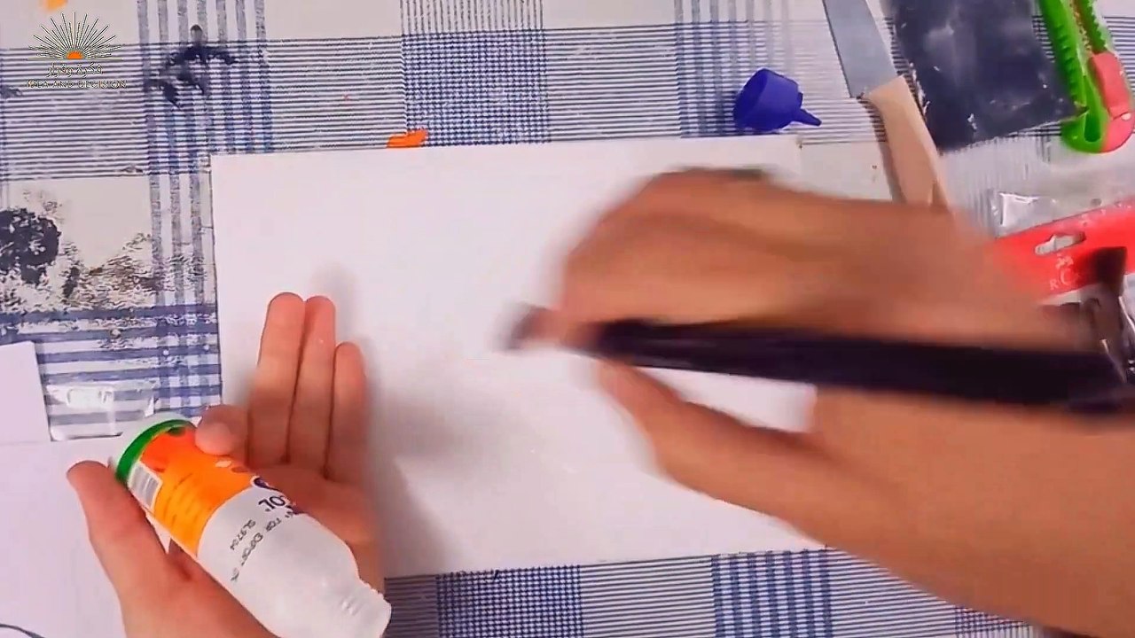 مشروع صغير رائع لوحة جدارية / تصميم فني إسلامي مبتكر زيّن منزلك » Islamic Wall Art Craft and Art