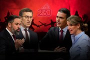 PSOE y Sumar vs. PP y Vox: arranca la campaña que confrontará dos modelos antagónicos para España