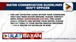 Guidelines para sa pagtitipid ng tubig ng mga ahensiya ng gobyerno, inilatag ng DENR-WRMO