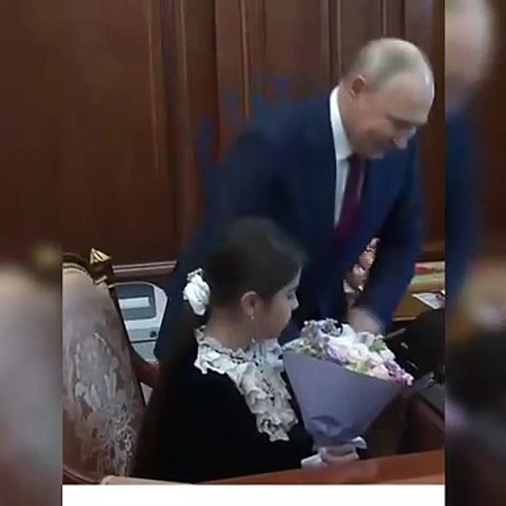 Putin Fulfils Little Girl’s Wish Who Cried For Not Being Able To See Him