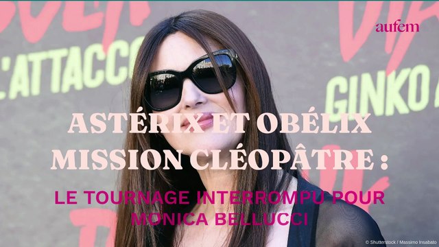 Astérix et Obélix Mission Cléopâtre : le tournage interrompu pour Monica Bellucci