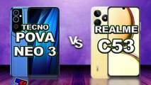 tecno pova neo 3 vs realme c53 full specifications