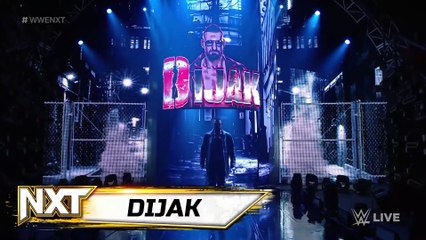 Dominik Dijakovic new entrance as Dijak: WWE NXT, Nov. 29, 2022