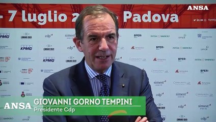 Gorno Tempini: "Cdp supporta le imprese con diverse iniziative"