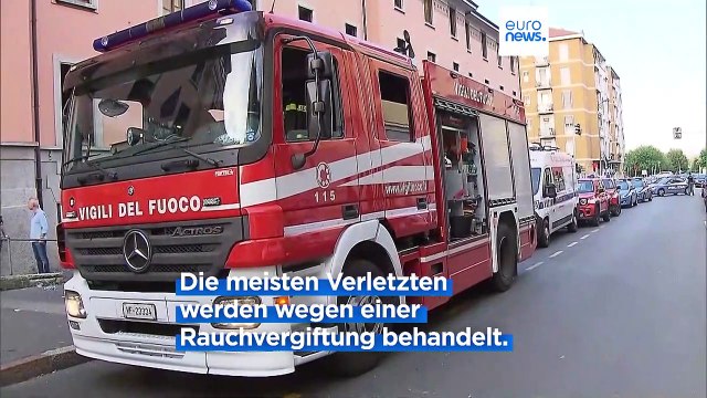Mailand: Sechs Senioren sterben bei Brand in Altenheim