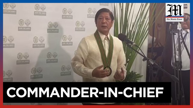 Marcos reiterates support for AFP Modernization Plan