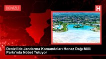 Denizli'de Jandarma Komandoları Honaz Dağı Milli Parkı'nda Nöbet Tutuyor