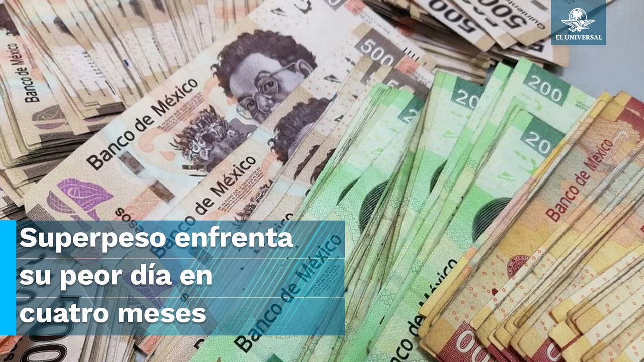 Superpeso sufre tropezón