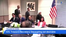U.S. Treasury Secretary Yellen Arrives in China