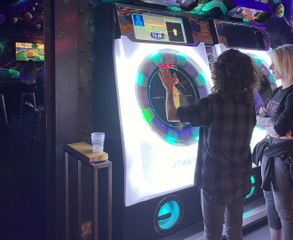 Inside NQ64 arcade bar in Digbeth, Birmingham