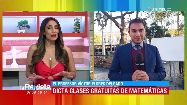 El ‘profe Víctor’ enseña clases gratuitas de matemáticas, química y física para todos los estudiantes que quieran reforzar sus conocimientos