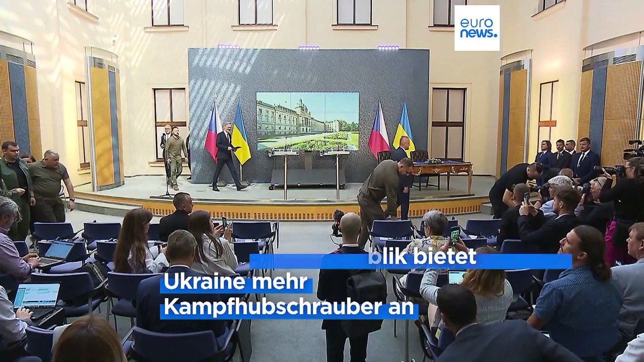 Selenskyj sammelt fleißig Waffen ein