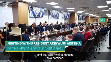 AFDB's Akinwumi Adesina wants Global funding for Africa | Event