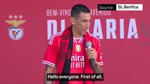 'I feel at home here' - Di Maria welcomed by thousands in an emotional Benfica return