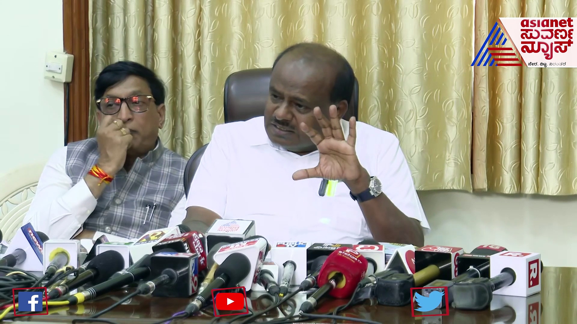 ಕಿವಿಗೆ ಹೂವಿಟ್ಟು ಪ್ರತಿಭಟಿಸಿದ ಕಾಂಗ್ರೆಸ್ ಇದೀಗ ಜನರ ತಲೆಗೆ ಚೆಂಡು ಹೂವಿಟ್ಟಿದೆ; ಹೆಚ್‌ಡಿಕೆ ಟೀಕೆ!