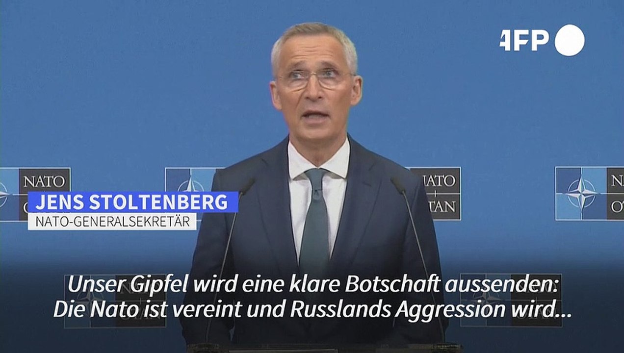 Nato stellt Ukraine vor Gipfel in Litauen Hilfen in Aussicht