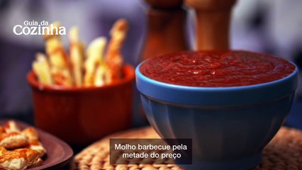 Molho barbecue em casa fácil e saboroso