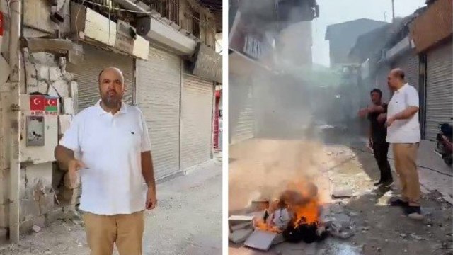 Hataylı esnaftan “Hasarsız iş yerime zarar verildi, sözler tutulmadı” protestosu